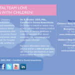Customized Postcard Design - Back | Children's Sleep Dentistry