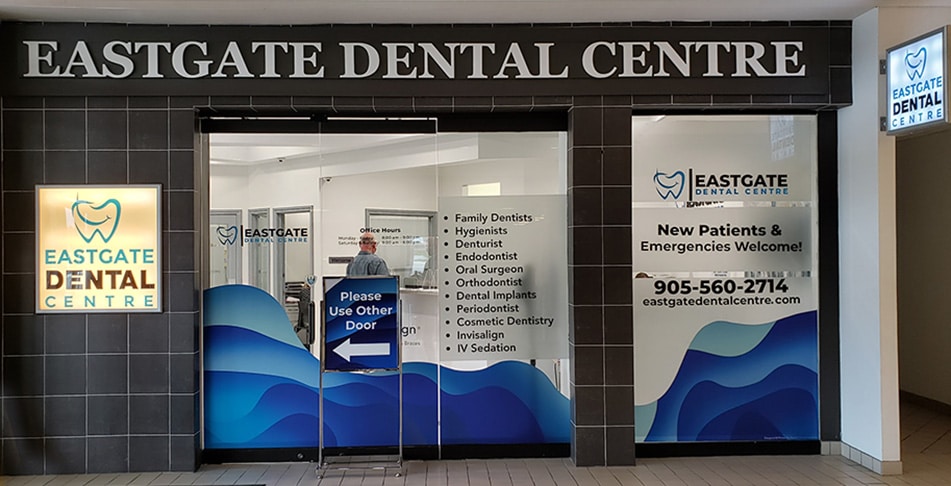 Customized Permanent Signage | Eastgate Dental Centre