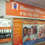Customized Window Display | Weston Village Dentistry