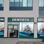 Windows Display | Permanent Signage | Glenanna Family Dentistry